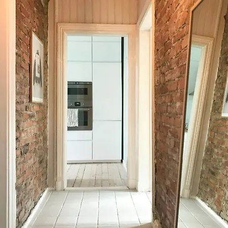 Apartment South-facing Flat With Balcony In Grunerlokka *